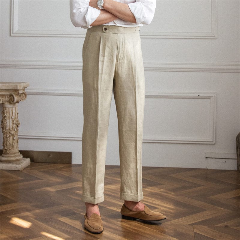 Edward - Pantalon taille haute ajusté – Image 4