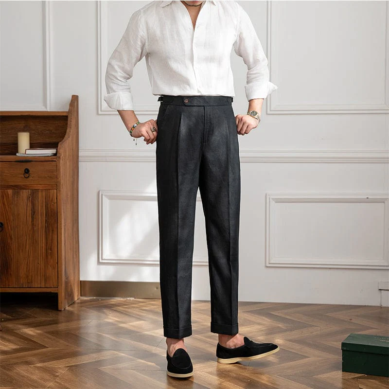 Edward - Pantalon taille haute ajusté – Image 6