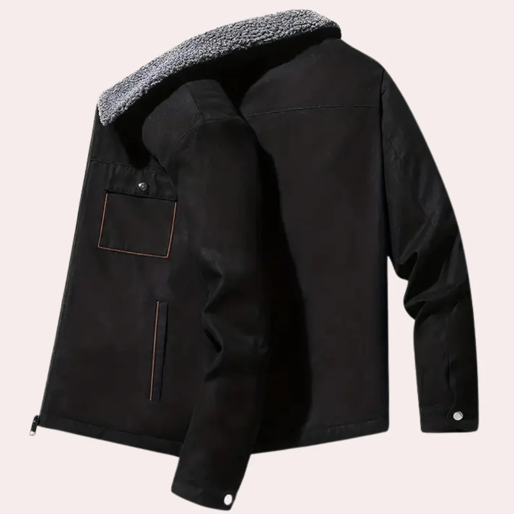 Vitorio - Manteau d'Hiver pour Hommes Doux et Durable – Isolation Confortable pour les Jours Froids – Image 5
