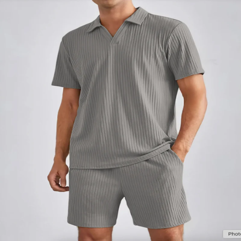 David – Ensemble Estival Classique Polo et Short 2025 – Image 2