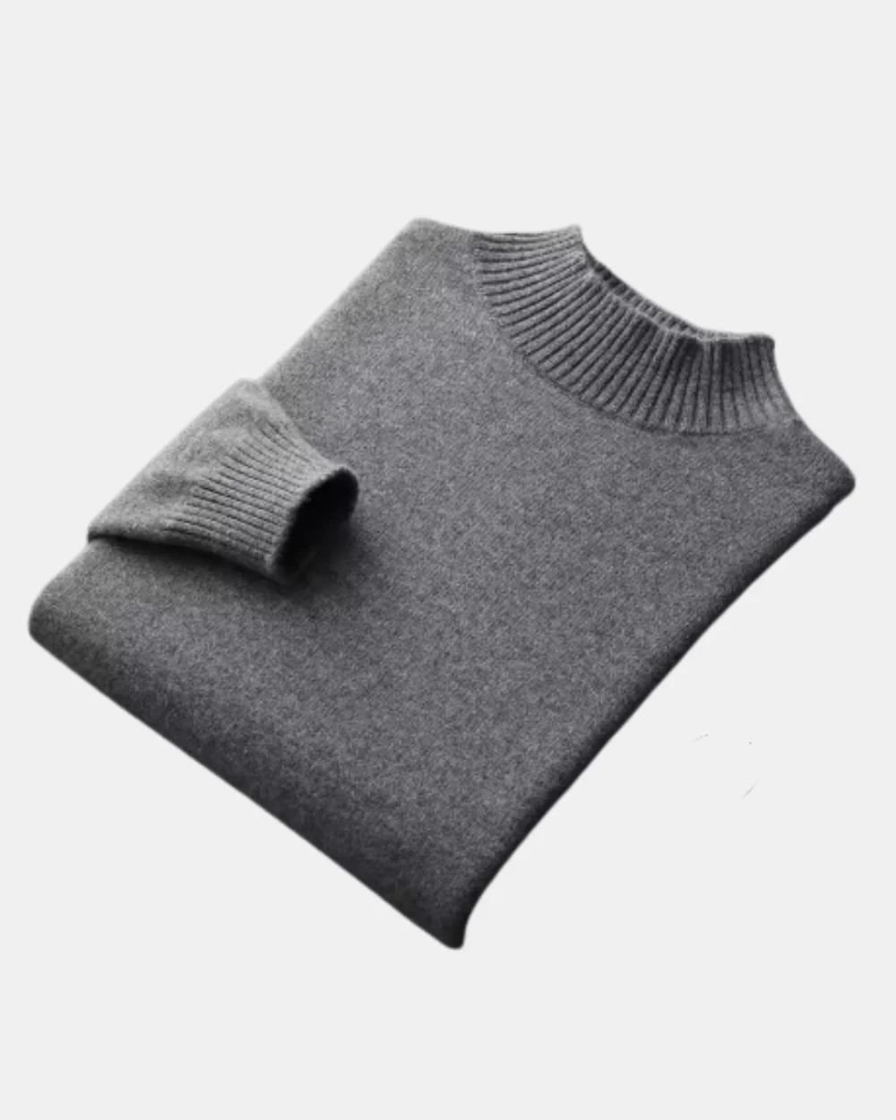 Mercurius Half Turtleneck Jumper In Wool (Pull à col roulé en laine) – Image 7