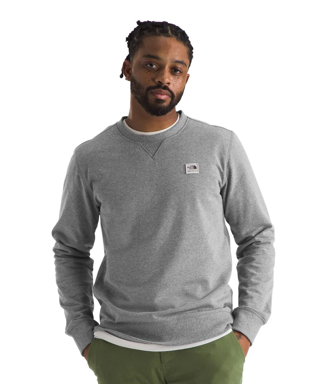 MEN'S HERITAGE CREW - Chandail manches longues hommes - North Face – Image 4